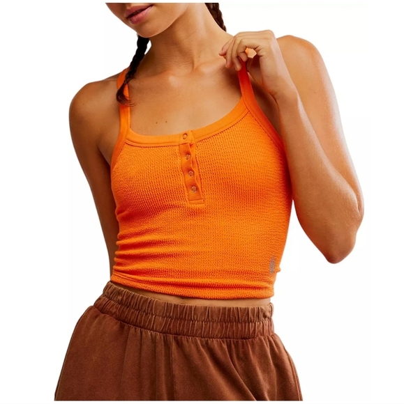 Free People Movement Scrunched Henly Tank - Picture 1 of 5